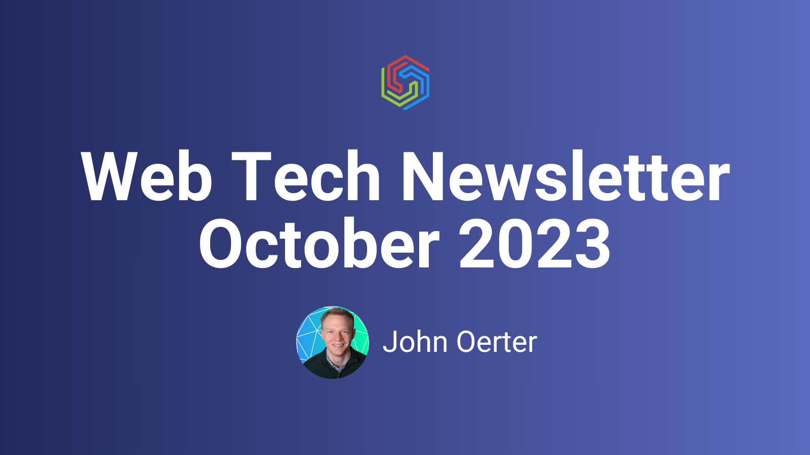 Web Tech Newsletter - October 2023