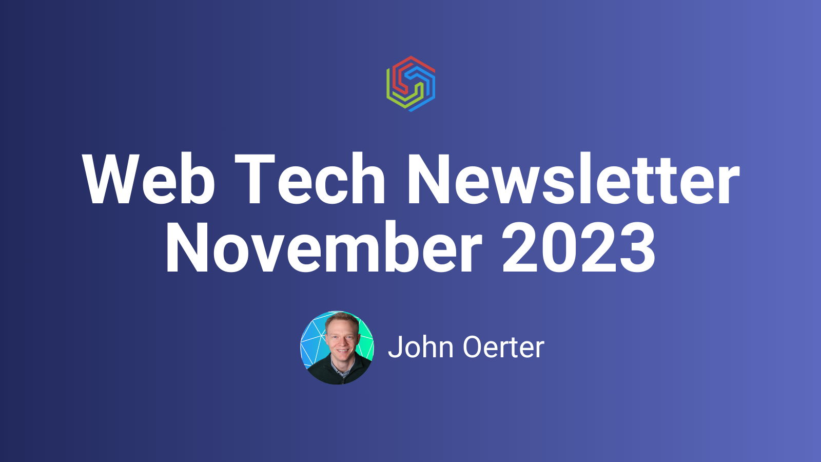 Web Tech Newsletter - November 2023